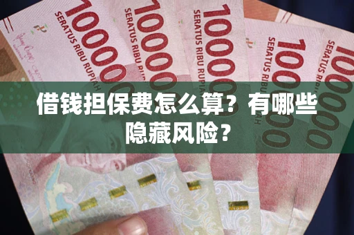 北京借钱担保费怎么算？有哪些隐藏风险？