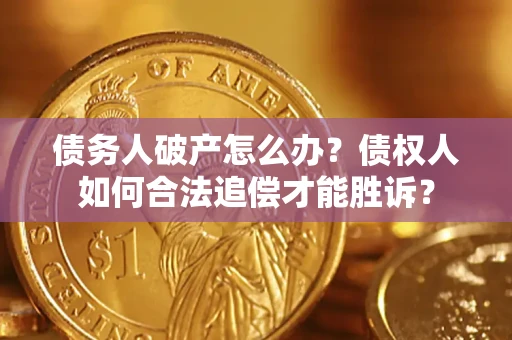 北京债务人破产怎么办？债权人如何合法追偿才能胜诉？