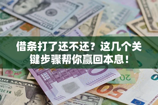 北京借条打了还不还？这几个关键步骤帮你赢回本息！