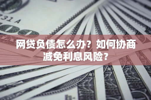北京网贷负债怎么办？如何协商减免利息风险？