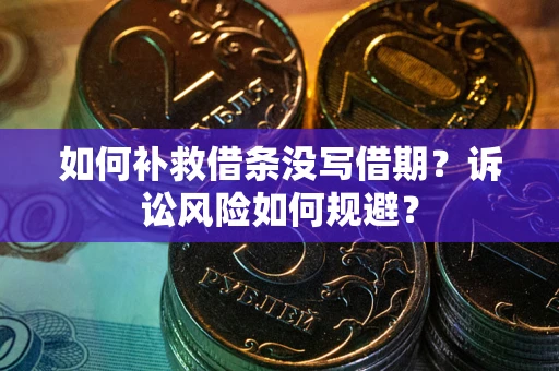北京如何补救借条没写借期？诉讼风险如何规避？