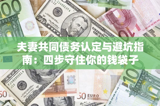 北京夫妻共同债务认定与避坑指南：四步守住你的钱袋子