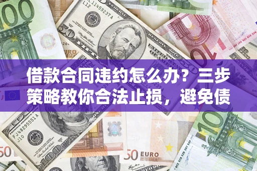 北京借款合同违约怎么办？三步策略教你合法止损，避免债务危机升级