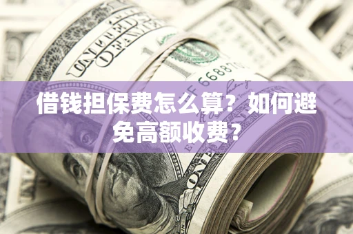 北京借钱担保费怎么算？如何避免高额收费？