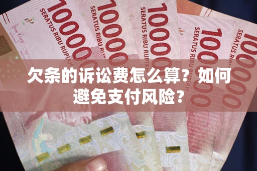 北京欠条的诉讼费怎么算？如何避免支付风险？