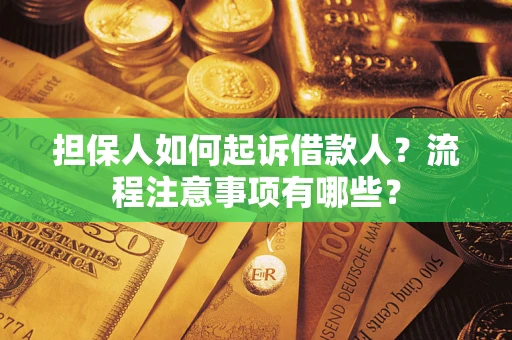 北京担保人如何起诉借款人？流程注意事项有哪些？